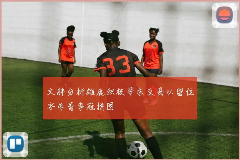 文胖分析雄鹿积极寻求交易以留住字母哥争冠拼图