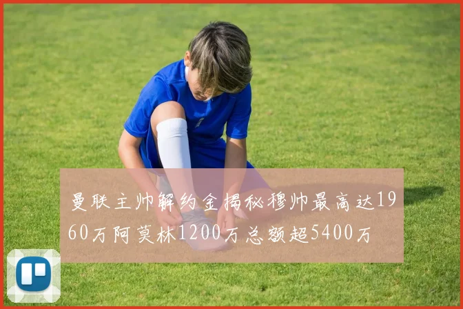 曼联主帅解约金揭秘穆帅最高达1960万阿莫林1200万总额超5400万